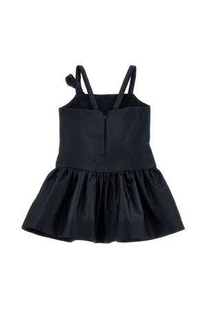 Scamiciato duchesse raso nero MONNALISA KIDS | 41D90341350050